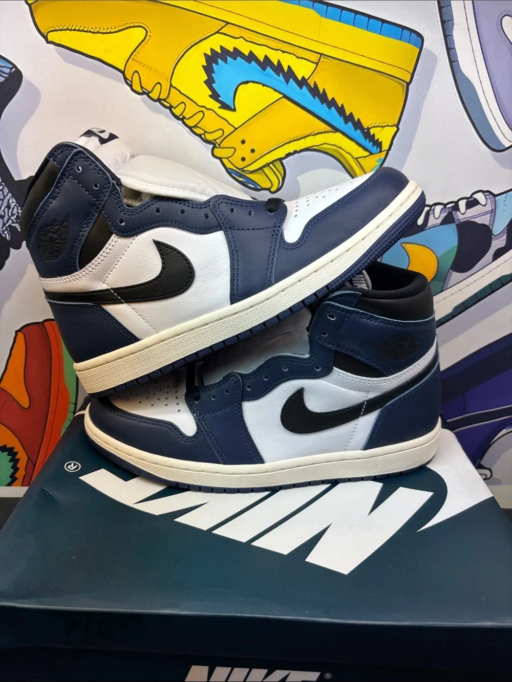 Brand New With BOX! Air Jordan 1 Retro High OG “Midnight Navy”